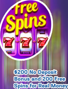 Free spins no deposit real money casino