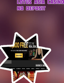 Lotus asia casino no deposit bonus