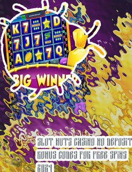Slot nuts casino bonus codes